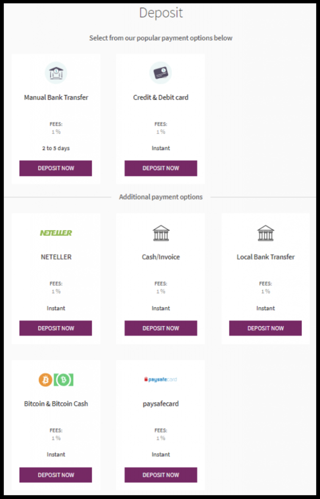 Skrill deposit to OlympTrade